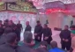 تشييع الجثامين الطاهرة لشهداء أسرة قائد الثورة الشهيد في جوار ضريح الإمام الحسين (ع)