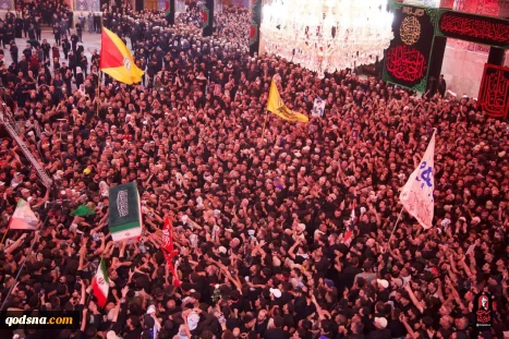 تصاویری از بدرقه امام مجاهد مسلمانان جهان در حرم مطهر امام حسین علیه‌السلام