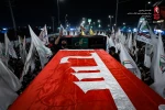 تصاویری از تشییع رهبر شهید انقلاب در کربلای معلی؛ عمود ۱۳۷۹ 7