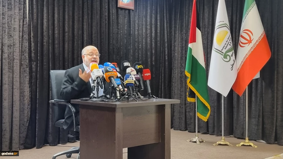 در نشست تبیینی و خبری آخرین تحولات فلسطین مطرح شد:

دکتر خالد قدومی: رسانه های حامی محو مقاومت نقش مهمی در تبیین و تفهیم و تبلیغ محور مقاومت دارند  2