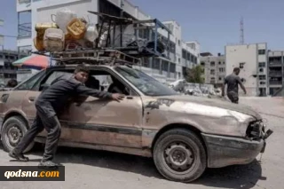 مرکز حقوق بشر غزه: ۷۰ درصد خودروها از کار افتاده‌اند