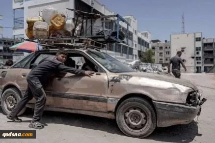 مرکز حقوق بشر غزه: ۷۰ درصد خودروها از کار افتاده‌اند 2