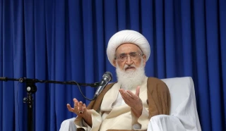 قرائت پیام آیت الله نوری همدانی در چهلمین کنفرانس بین المللی وحدت اسلامی