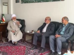 تقدیر کمیته  حمایت از انقلاب اسلامی مردم فلسطین ریاست جمهوری از سفیر جانباز سابق  جمهوری اسلامی ایران در لبنان