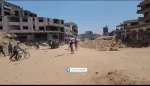 تیراندازی به آوارگان در غزه