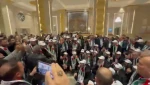 اسیران آزاد شده فلسطینی وارد قاهره شدند+فیلم 2