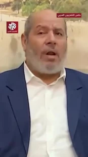 رئیس هیأت مذاکره کننده حماس برای اولین بار پس از ترور نافرجام در انظار عمومی ظاهر شد+فیلم 2