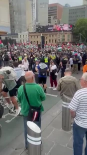 هزاران نفر در استرالیا علیه رئیس صهیونیستی  تظاهرات کردند