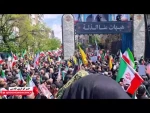 تهران در سوگ اربعین سیدالشهدای جبهه انقلاب اسلامی حضرت آیت‌الله امام شهید خامنه‌ای 4