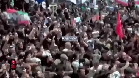 حشود مليونية عراقية تشيّع الإمام الشهيد في النجف الأشرف